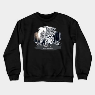 Bobcat - WILD NATURE - BOBCAT -9 Crewneck Sweatshirt